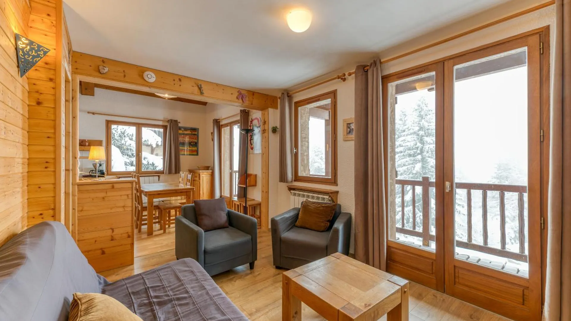 Souveraine 3 Charmant Appartement Villard-Reculas アパート